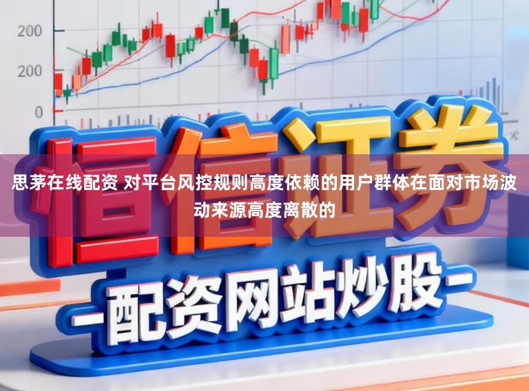思茅在线配资 对平台风控规则高度依赖的用户群体在面对市场波动来源高度离散的